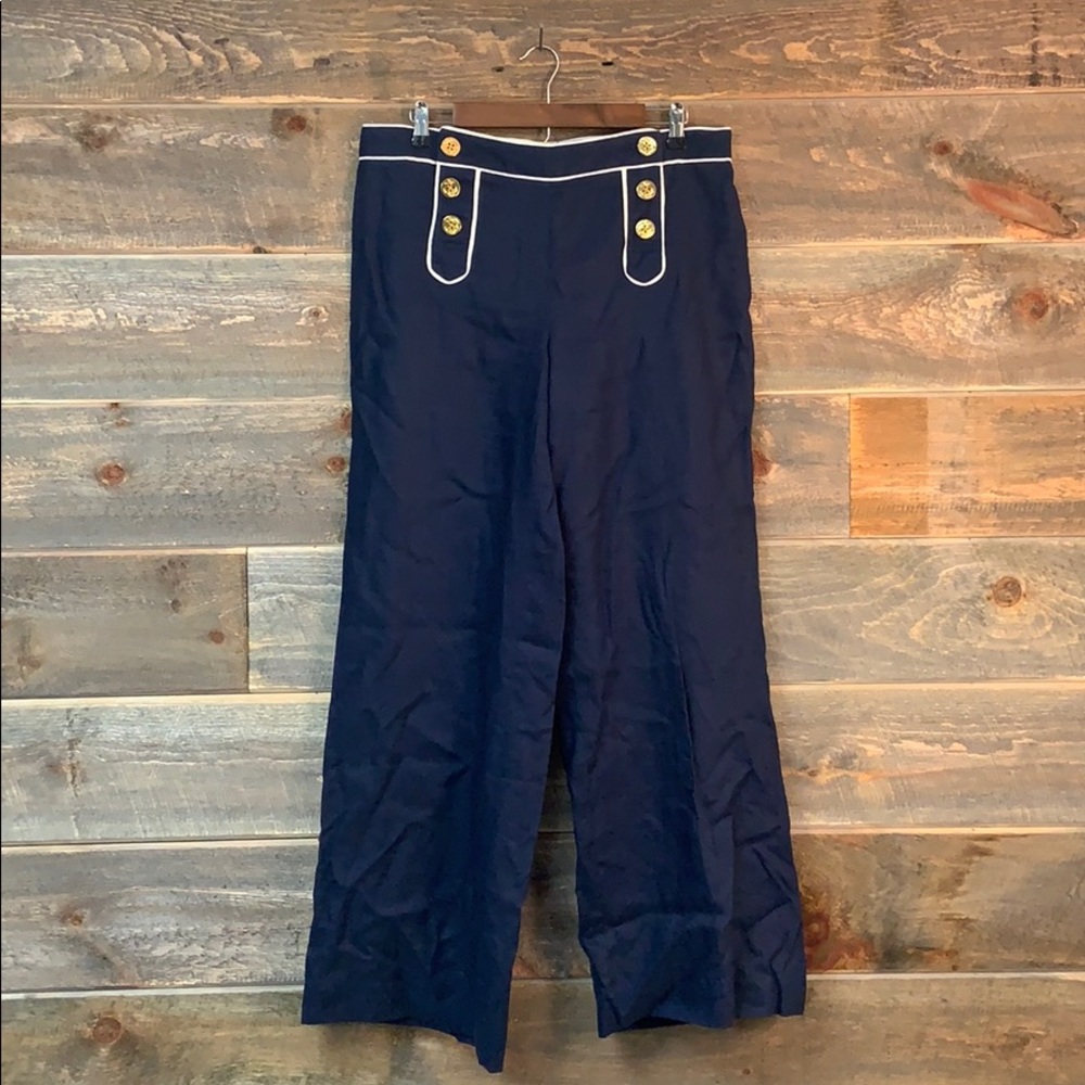 Vintage Nautical American Living Linen Pants